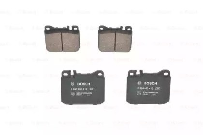BOSCH 0986463412 Колодки тормозные передние дисковые в наличии Николаев
