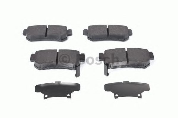 BOSCH 0986494237 Колодки тормозные задние дисковые в наличии Сумы