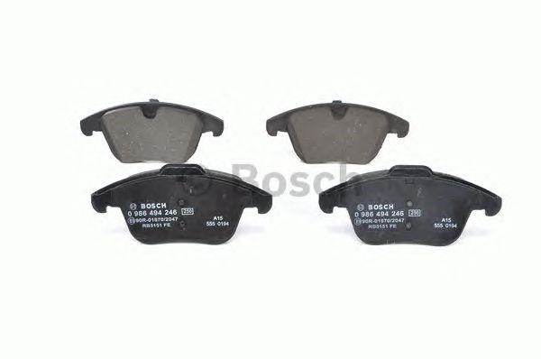 BOSCH 0986494246 Колодки тормозные передние дисковые в наличии Ирпень