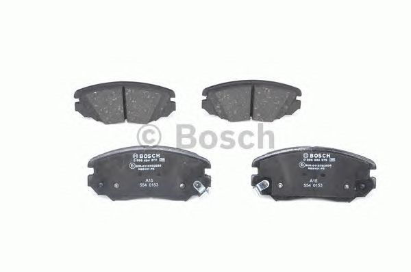 0986494279 BOSCH Колодки тормозные передние дисковые купить в Запорожье