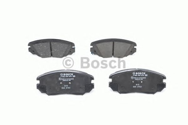 BOSCH 0986494279 Колодки тормозные передние дисковые в наличии Хмельницкий