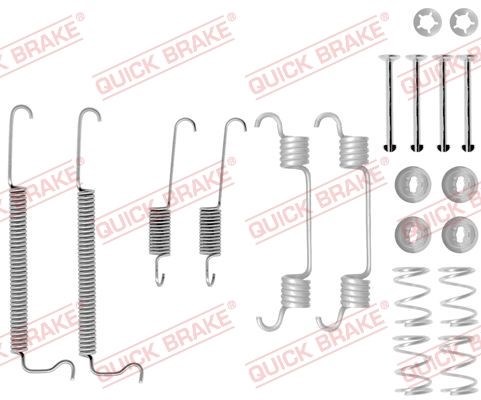 105-0849 quick brake комплект пружинок колодок ручника chevrolet aveo/daewoo lanos 1.2-1.6 97- (daew 105-0849