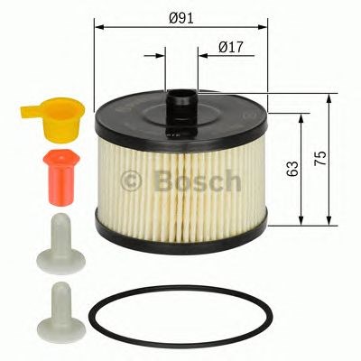 BOSCH 1457431723 Фильтр топливный в наличии Сумы