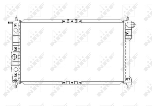 NRF 53649 Радиатор в наличии Ровно