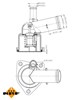 Авто термостат 725043 NRF