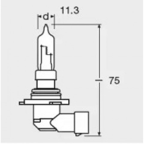 OSRAM 9012 Лампочка галогенная в наличии Черновцы
