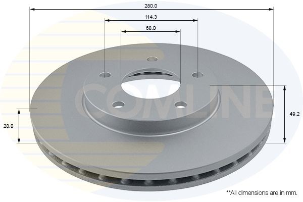 ADC0260V Диск тормозной передний купить Киев