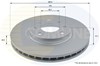 Диск тормозной передний ADC1112V COMLINE