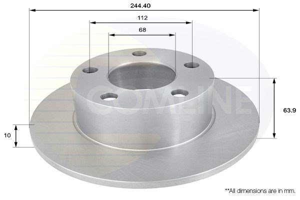 COMLINE ADC1427 Тормозные диски в наличии Киев