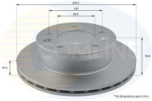 ADC1610V COMLINE Передние тормозные диски купить в Тернополь