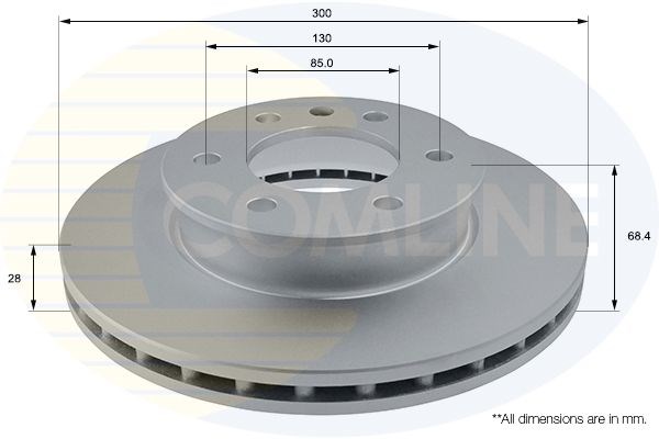 COMLINE ADC1640V Диск тормозной передний в наличии Каменское