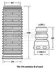 Отбойник + пыльник амортизатора переднего BPK7001 BORG&BECK