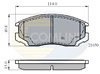 Передние тормозные колодки CBP0415 COMLINE