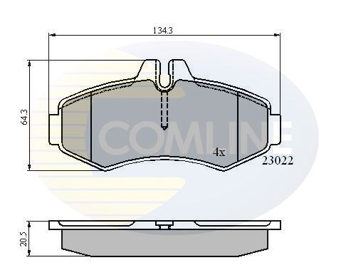 CBP0480 Колодки тормозные передние дисковые купить Хмельницкий