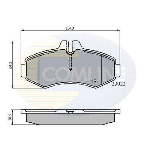 CBP0480 Передние тормозные колодки купить Черновцы