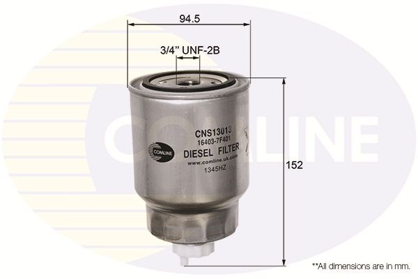 CNS13013 COMLINE Топливный фильтр купить в Харьков