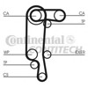 Ремень ГРМ, комплект CT957SET CONTINENTAL