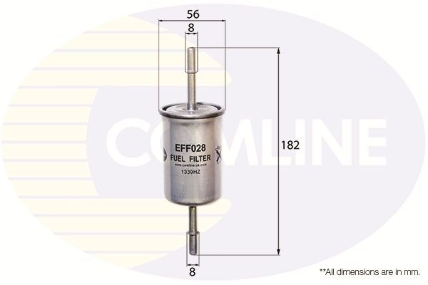 Eff028 comline - фільтр палива ( аналогwf8194/kl181 ) EFF028