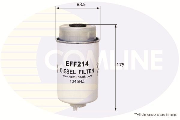 COMLINE EFF214 Топливный фильтр в наличии Павлоград
