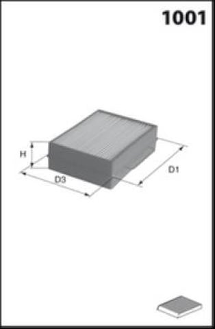 MECAFILTER ELG5587 Фильтр топливный в наличии Ужгород