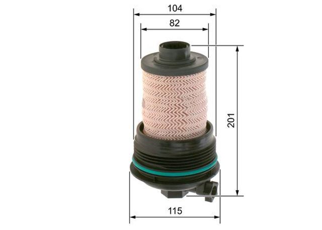 BOSCH F026402260 Топливный фильтр в наличии Украина