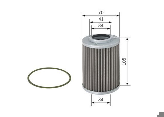 BOSCH F026404006 Фильтр АКПП в наличии Одесса