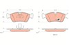 Колодки передние GDB1348 TRW