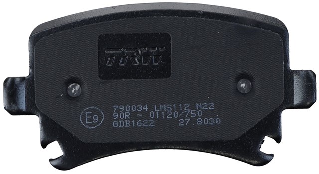 GDB1622 TRW Колодки тормозные задние дисковые купить в Сумы
