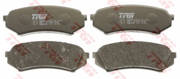GDB3198 TRW Задние тормозные колодки купить в Житомир