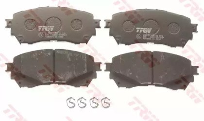 TRW GDB3580 Колодки тормозные передние дисковые в наличии Днепр