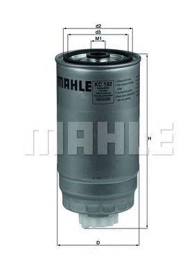 MAHLE KC182 Фильтр топливный в наличии Сумы