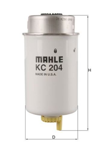 KC204 MAHLE Фильтр топливный купить в Чернигов