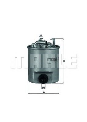 KL195 MAHLE Топливный фильтр купить в Чернигов