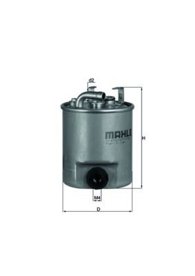 KL195 MAHLE Фильтр топливный купить в Харьков