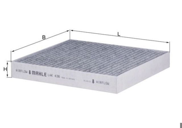 MAHLE LAK436 Фильтр салона в наличии Ровно