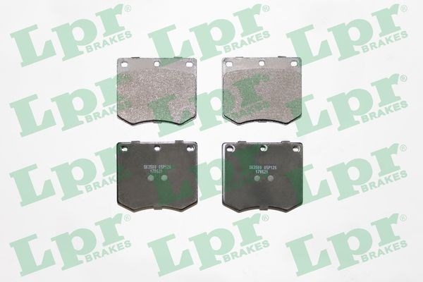 05p126  lpr - гальмівні колодки до дисків (f) LPR05P126