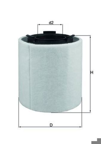 MAHLE LX2831 Воздушный фильтр в наличии Запорожье