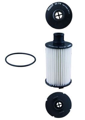 MAHLE OX774D Фильтр масляный в наличии Ирпень