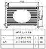 Радиатор охлаждения кондиционера Дэу Матиз