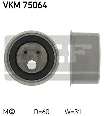 Vkm 75064 skf ролик модуля натягувача ременя VKM 75064
