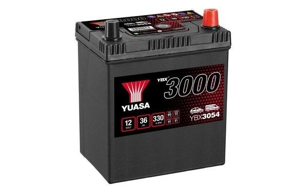 Yuasa 12v 36ah smf battery  japan  ybx3054  (0) YBX3054
