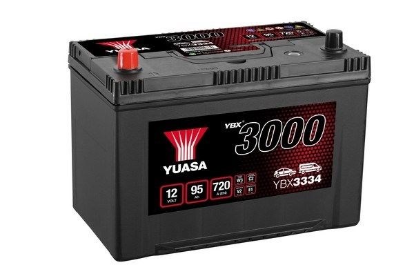 Yuasa 12v 95ah smf battery japan ybx3334 (1) YBX3334