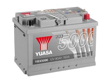 Yuasa 12v 80ah silver high performance battery ybx5096 (0) YBX5096