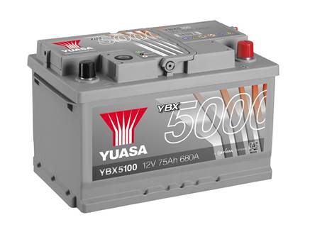Yuasa 12v 75ah silver high performance battery ybx5100 (0) YBX5100