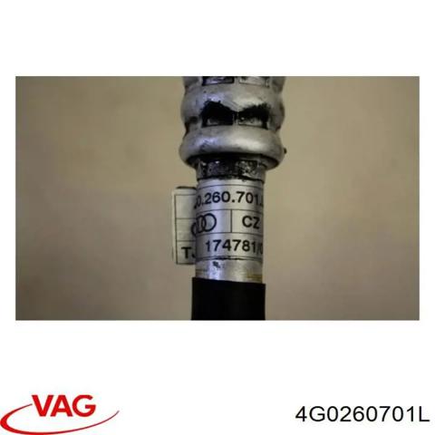 Трубка кондиционера от компрессора к радиатору 4G0260701L VAG