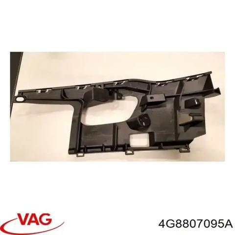 Левый кронштейн переднего бампера 4G8807095A VAG