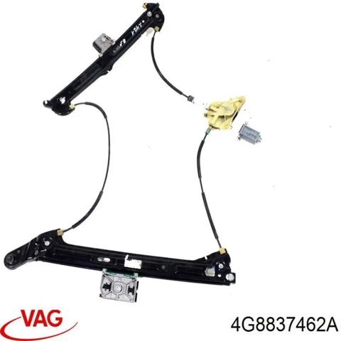 Механизм стеклоподъемника двери передней, правой 4G8837462A VAG