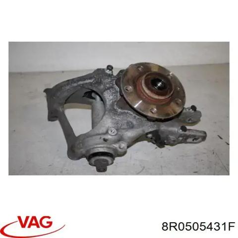Цапфа (поворотный кулак) задний левый 8R0505431F VAG