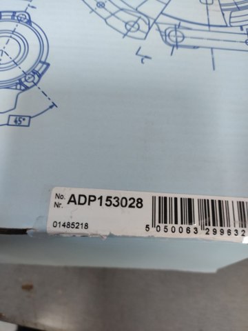 BLUE PRINT ADP153028 Сцепление в наличии Житомир