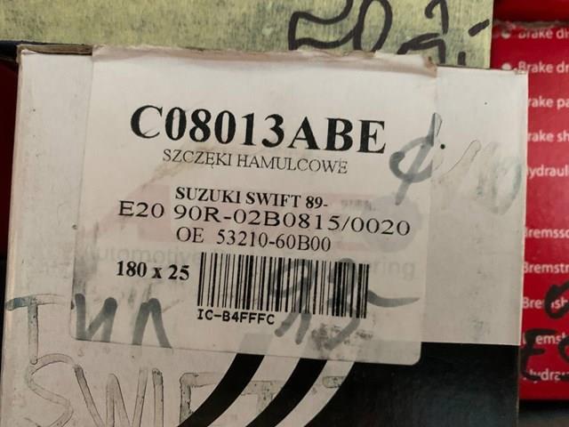 Колодки тормозные задние, барабанные C08013ABE ABE